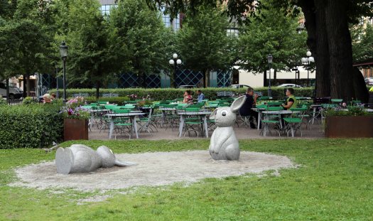 Baltic cruise stockholm sad sculpture
