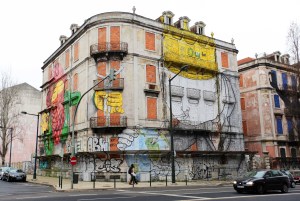 Lisboa mural graffiti II