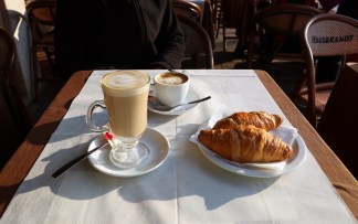 Venedig cafe morgen