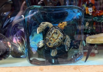 Venedig glas skildpadde