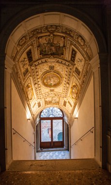 Venedig Palazzo trappe og loft